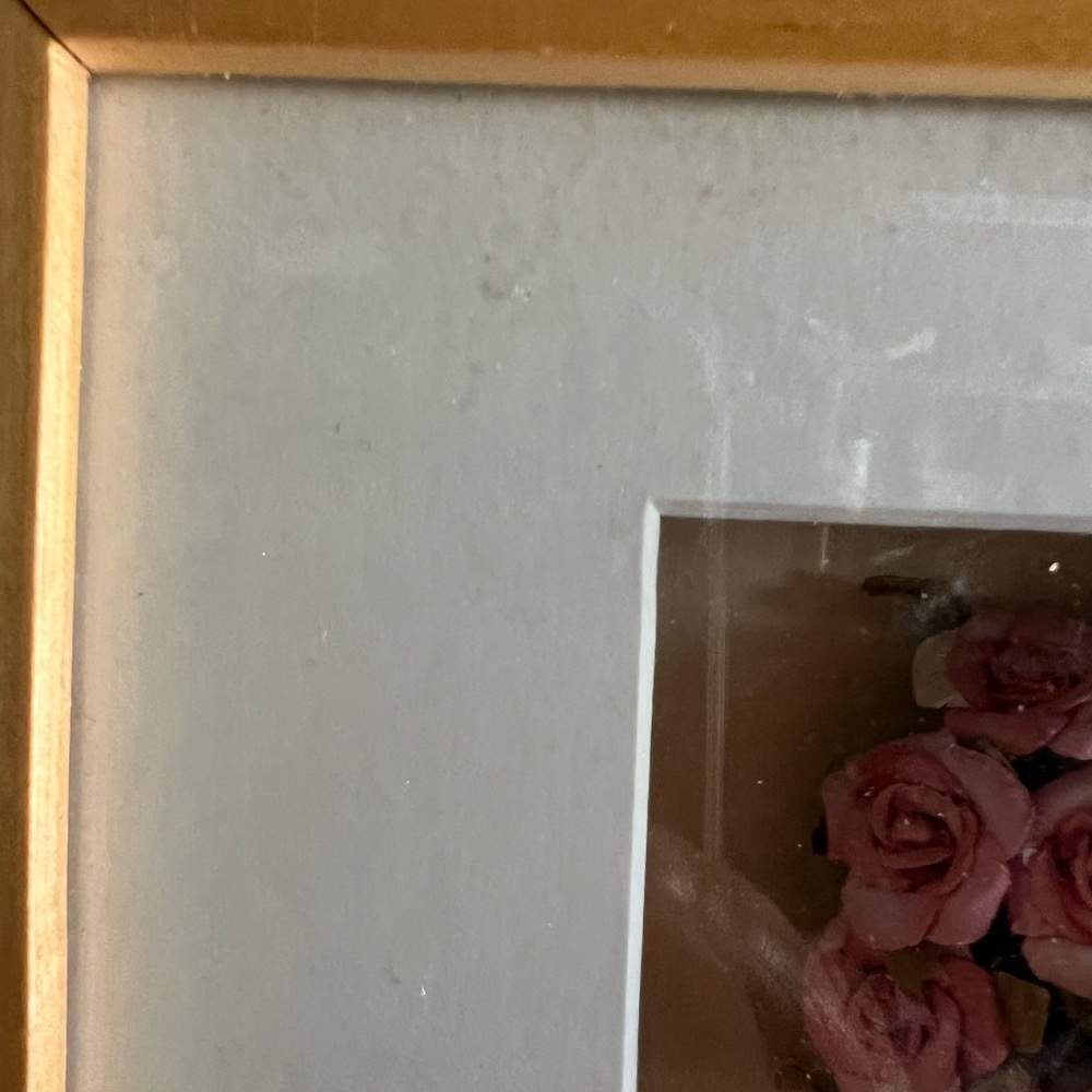Rose framed artwork - Picture 3 of 5